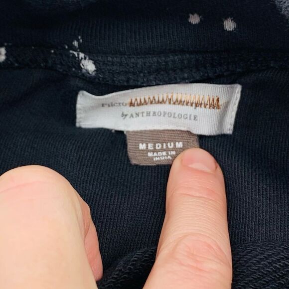 Pilcro And The Letterpress Anthropologie Elayna Sweatshirt Top | medium - Picture 3 of 7